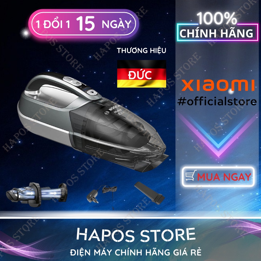 Máy hút bụi LocknLock cầm tay ENV336BLK 400w có dây lực hút mạnh đa dạng đầu hút, gọn nhẹ - Hapos