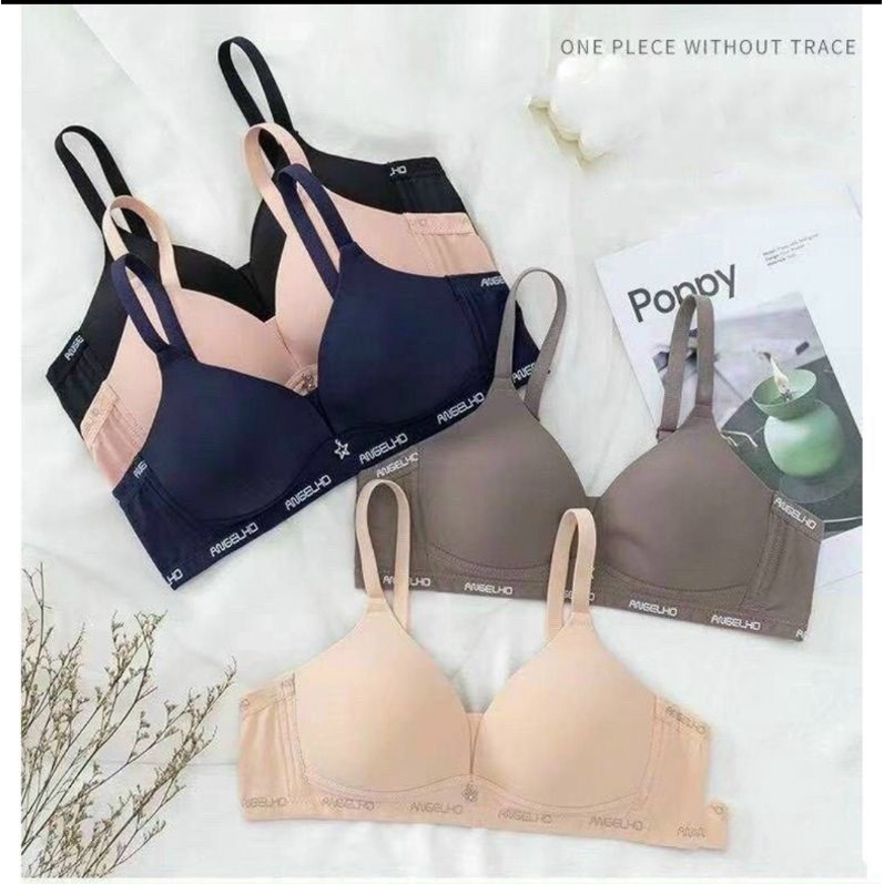 Áo lót su mịn, đệm mỏng,  không gọng mã 3285 size 34-40