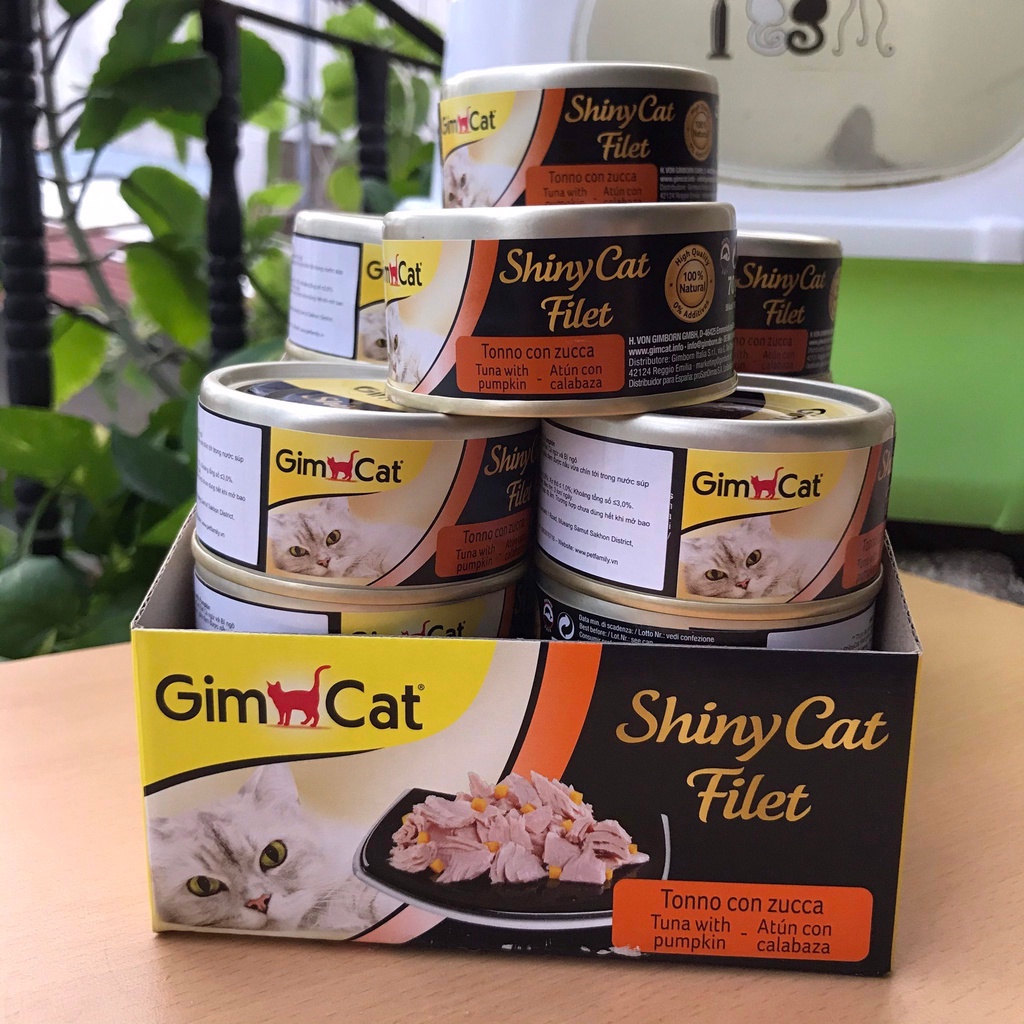Pate GIMCAT Shiny Cat Lon 70g - Pate Cho Mèo Cao Cấp