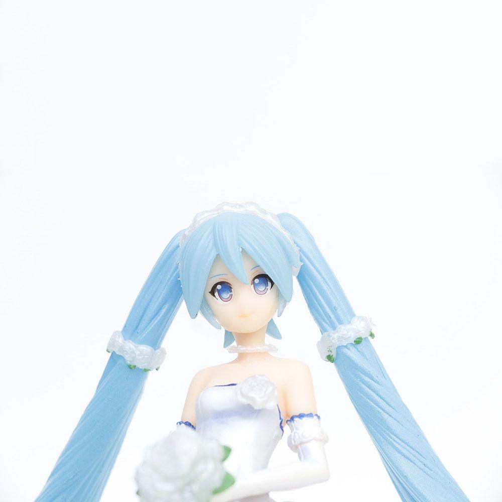 Mô Hình Nhân Vật Hatsune Miku Mặc Đầm Cưới Dễ Thương