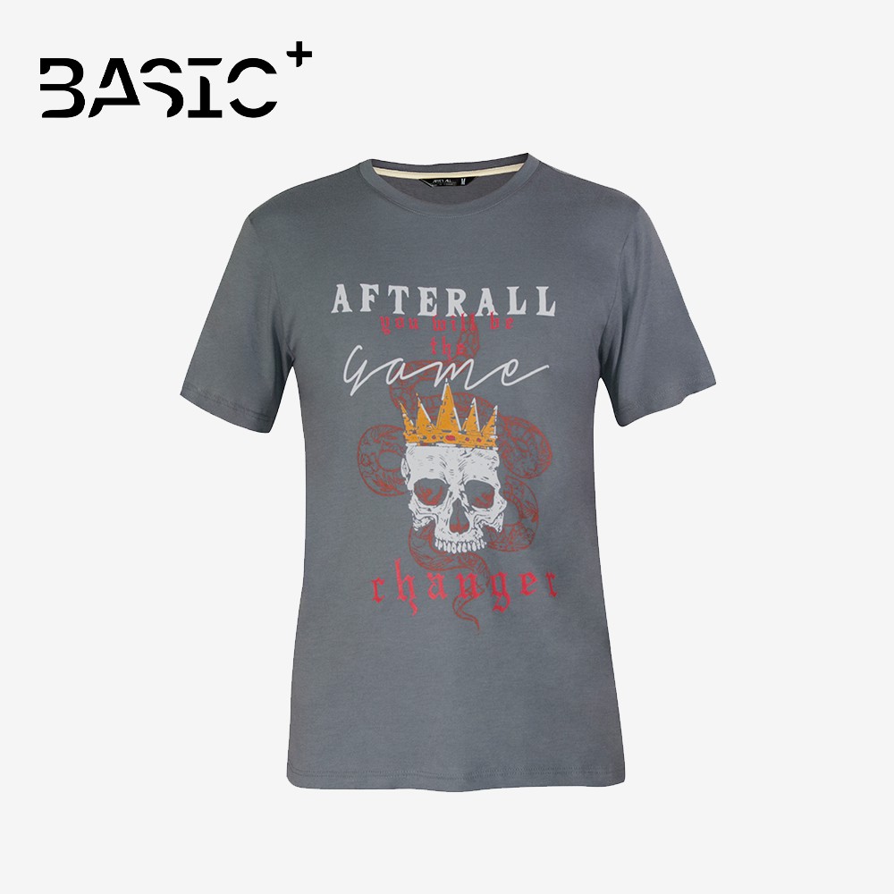 Áo thun tay ngắn nam nữ After All, chữ Game Changer