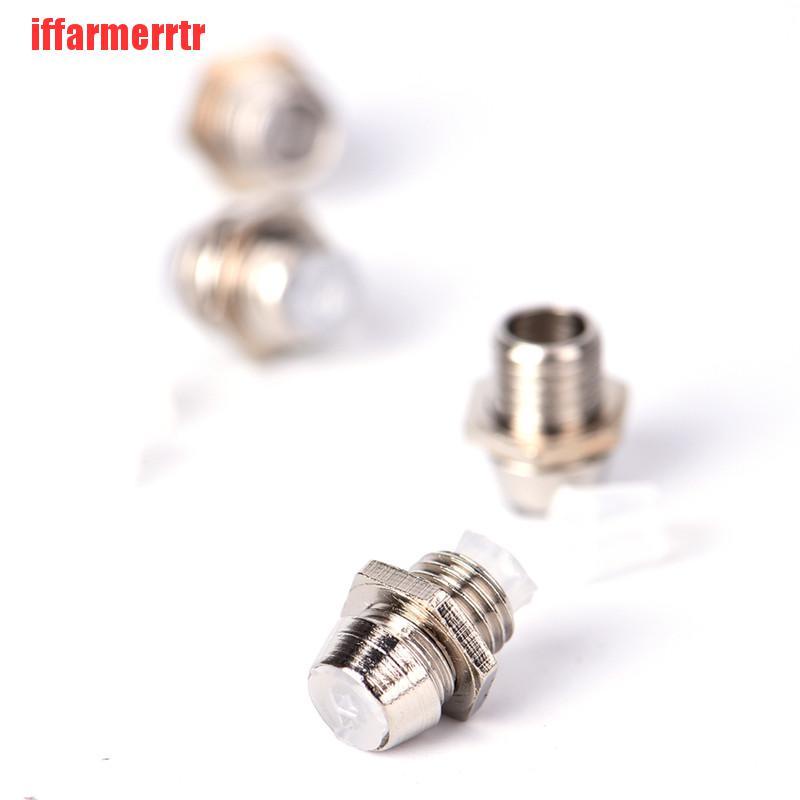 {iffarmerrtr}20Pcs Copper 3mm Light Emitting Diode LED Holder Mount Panel Display KGD