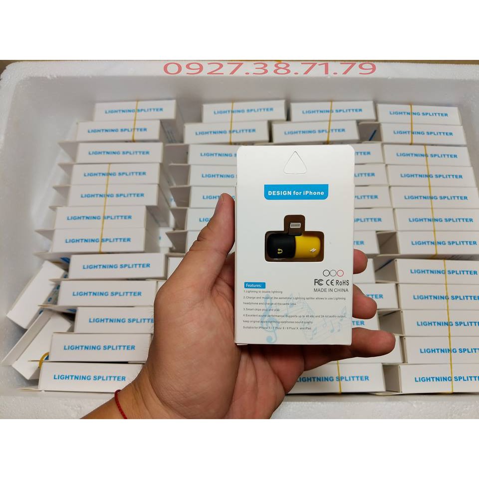 (CÓ SẴN) Bộ chia cổng Lightning - Lightning Splitter