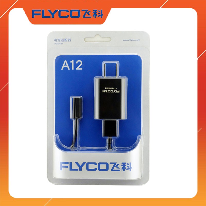 Sạc Flyco A12, A10, A09, A06 dùng cho Fs378, fs375, fs339, fs318, fs871, fs808...chính hãng