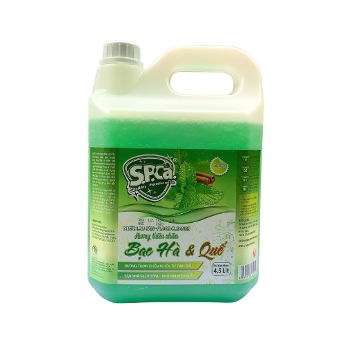 Nước Lau Sàn Cao Cấp SPCa 4,5 Lít Nước Lau Nhà Khử Mùi Sạch Khuẩn [Chính Hãng]