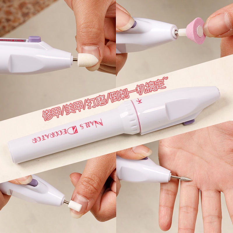 Bộ Máy Mài Móng Tay Điện Tử Kèm 5 Đầu Mài