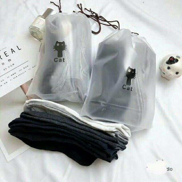 Set 10 đôi tất nam túi mèo thấm hút mồ hôi