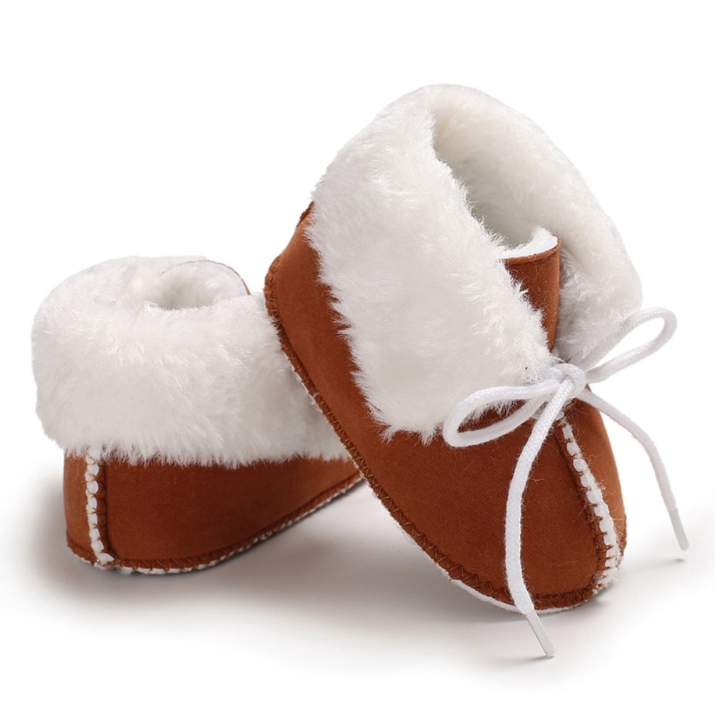 Giày bốt đi tuyết nữ lót lông giữ ấm chân