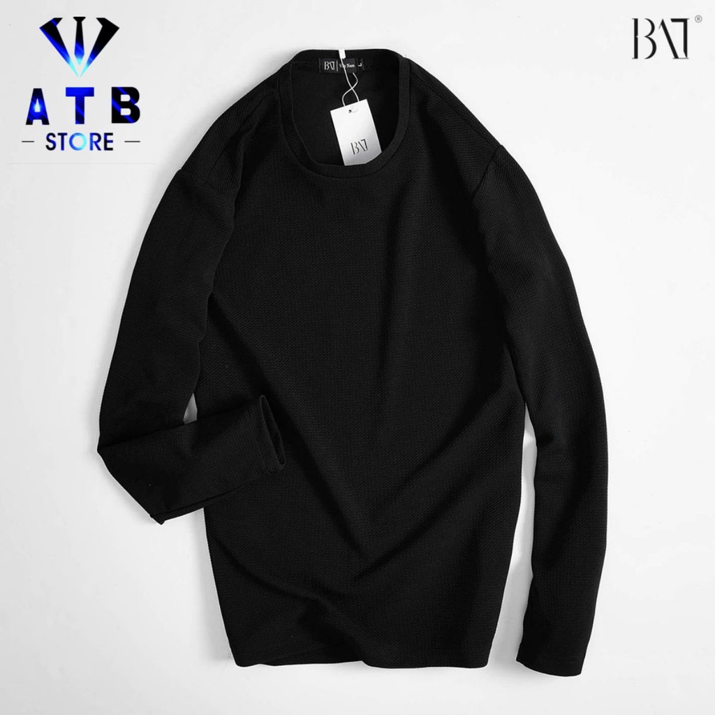 [CHẤT] Áo Thu Đông Dài Tay Cổ Tròn chất liệu co giãn 4 chiều mặc rất thoải mái | BigBuy360 - bigbuy360.vn