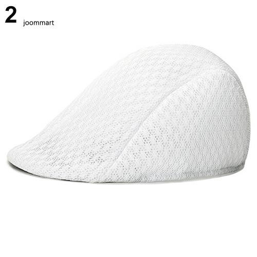 Mũ Beret Lưới Chống Nắng Phẳng Chơi Golf Newsboy Cabbie Unisex