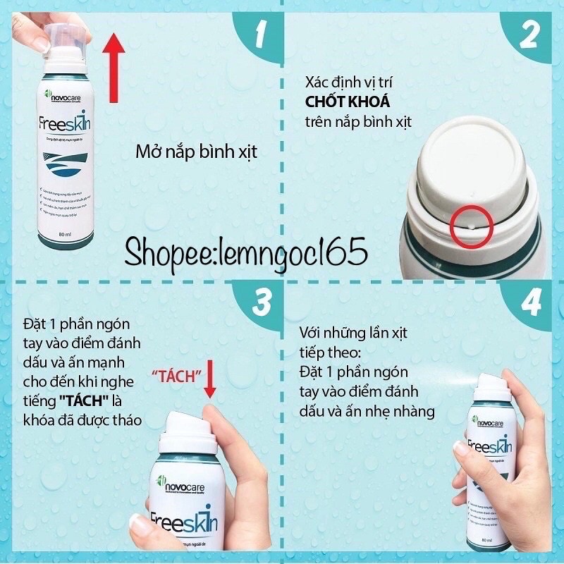 ✅Chính hãng ✅Xịt mụn lưng Freeskin | BigBuy360 - bigbuy360.vn