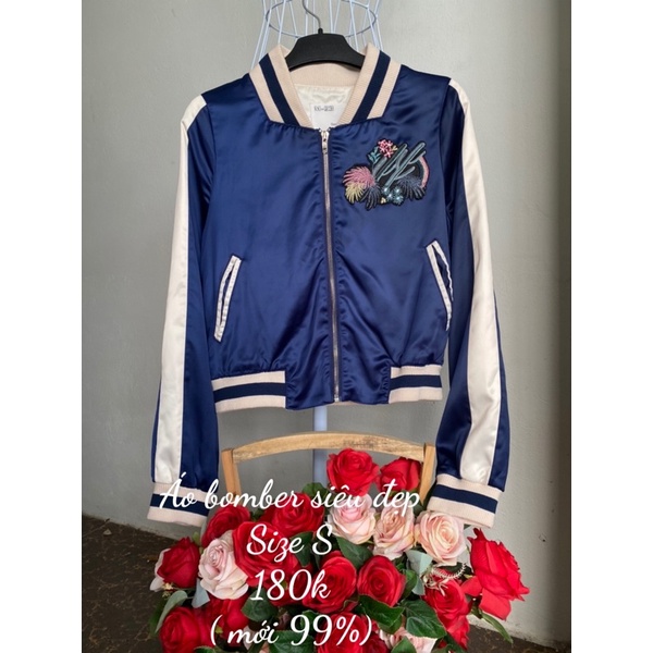 Áo bomber thêu cực đẹp luôn ah