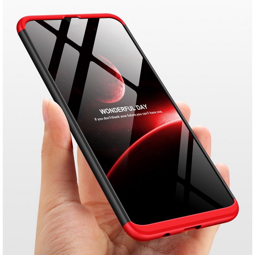 Ốp điện thoại nhựa cứng 3 trong 1 chống sốc cho Samsung Galaxy M30S A80 A70S A10S A20S A30S A40S