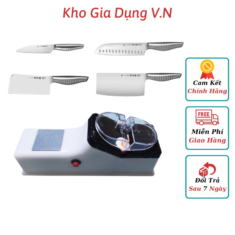 Máy mài dao kéo điện công nghệ Mỹ - Máy mài dao tự động Dùng điện 220v, Mài 5s dao bén như mới Mdao0001