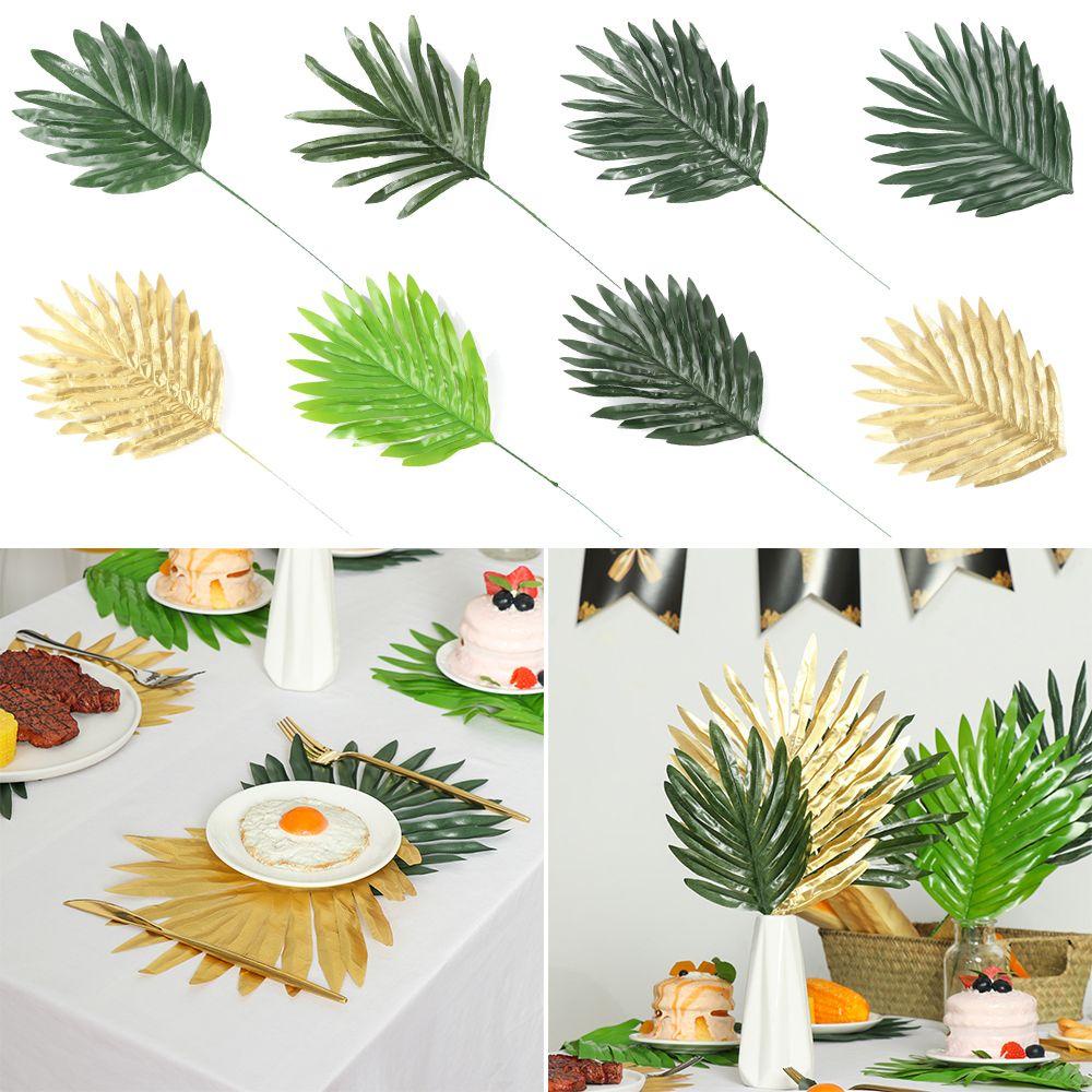 Set 12 / 20 Lá Cây Giả Trang Trí Tiệc Cưới