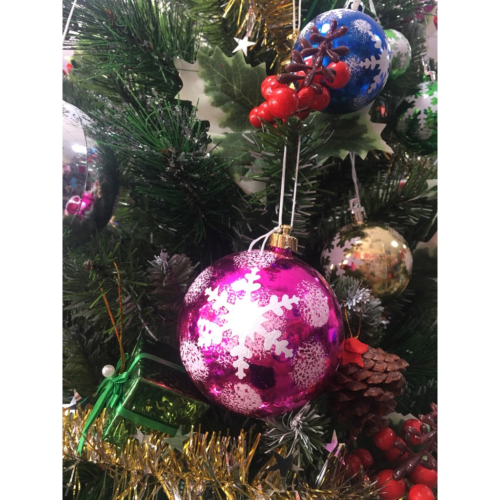 NOEL - BỊCH 6 TRÁI -  CHÂU TUYẾT TRANG TRÍ NOEL