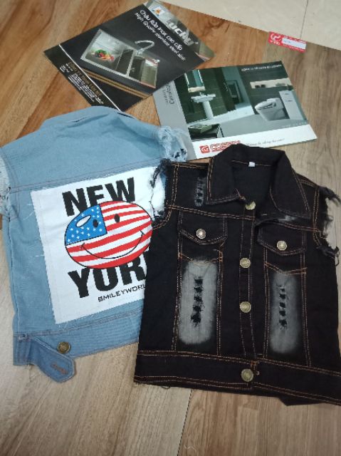 Áo jeans NEW YORK cho bé 12-23kg