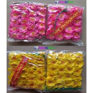 bịch hoa mai , hoa đào giả trang trí - 1 bịch