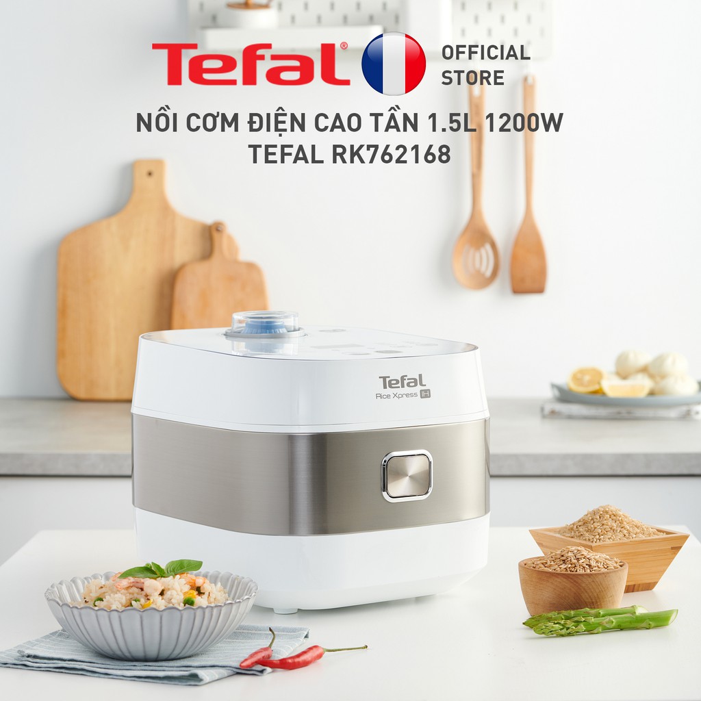 Nồi cơm điện cao tần Tefal RK762168 1.5L 1200W ✅ Bảo Hành Chính Hãng 02 Năm