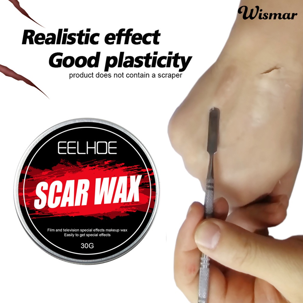 Hộp sáp đắp mặt hóa trang Halloween sáng tạo thân thiện với da 30g | BigBuy360 - bigbuy360.vn