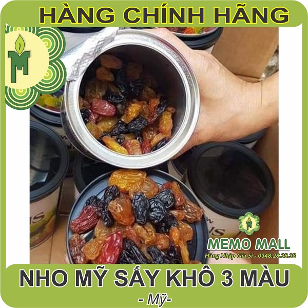 NHO MỸ SẤY KHÔ 3 MÀU SUNVIEW - Dẻo - Trái To - Ngon ngọt | BigBuy360 - bigbuy360.vn