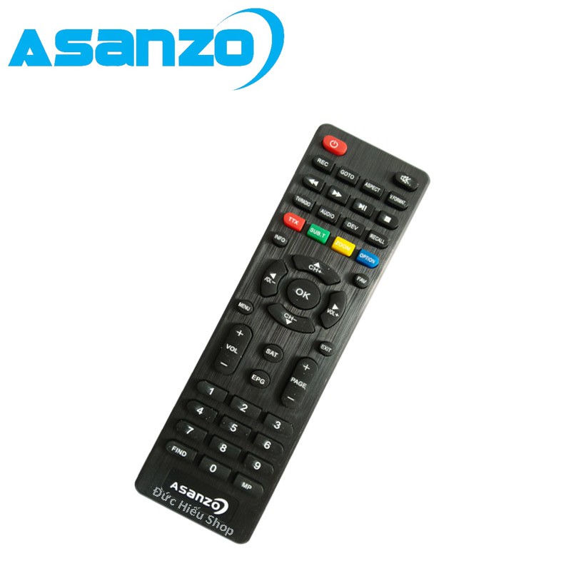 Remote điều khiển Tivi ASANZO  - Đức Hiếu Shop