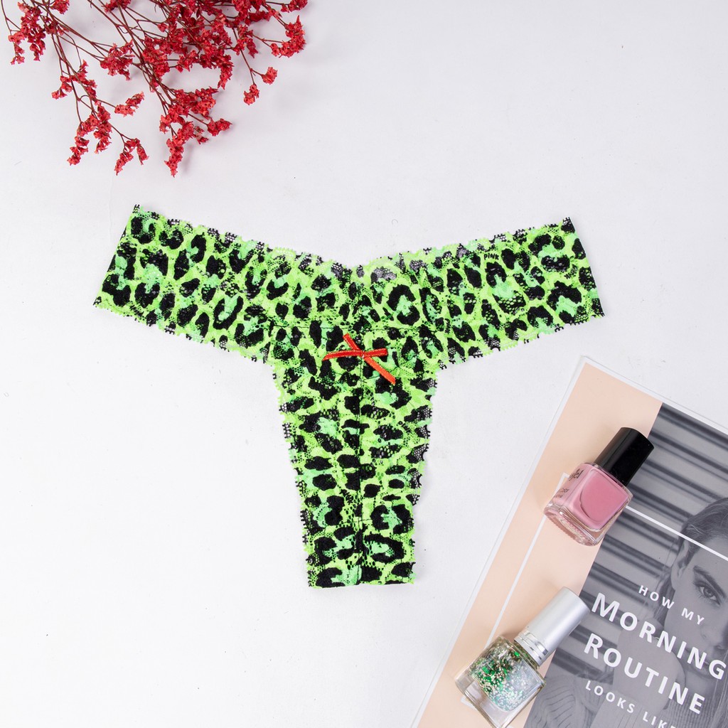 Quần lót ren lọt khe Graffiti Thong style thương hiệu Miss K nhiều màu U026 | BigBuy360 - bigbuy360.vn