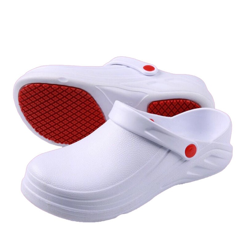Giày làm việc chống thấm nước và dầu mỡ không trơn trượt cho đầu bếp nam nữ