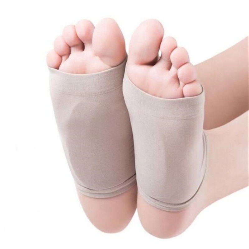 1 Pair Flat Feet Orthotic Plantar Fasciitis Arch Support Sleeve Cushion Pad Heel Foot Care Insoles foot Pad Orthotic Tool