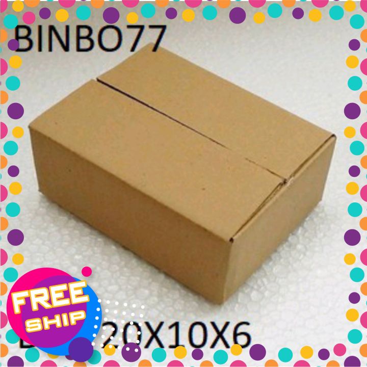 20x10x6 Bộ 20Thùng Carton(1.2k/thùng)