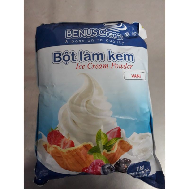 1kg bột làm kem benus