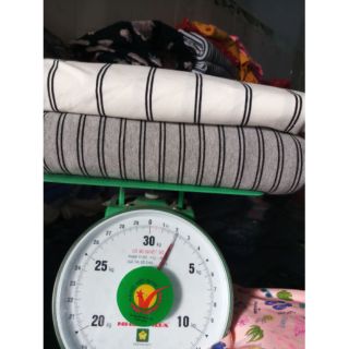 Vải cotton 4c và 2k đen .2k trắng