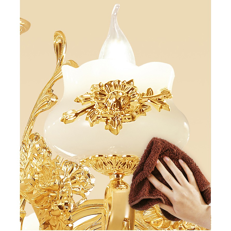 Đèn Chùm ROYAL Đá Nhân Tạo Cao Cấp Chất Liệu Đá Trang Trí Với Nhiều Mẫu -Phòng Khách, Nhà Hàng, Khách Sạn Cực Sang Trọng