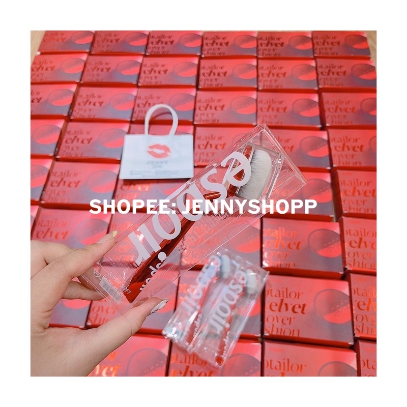 Set Phấn Nước Espoir Protailor Be Velvet Cover Cushion SPF34 PA++