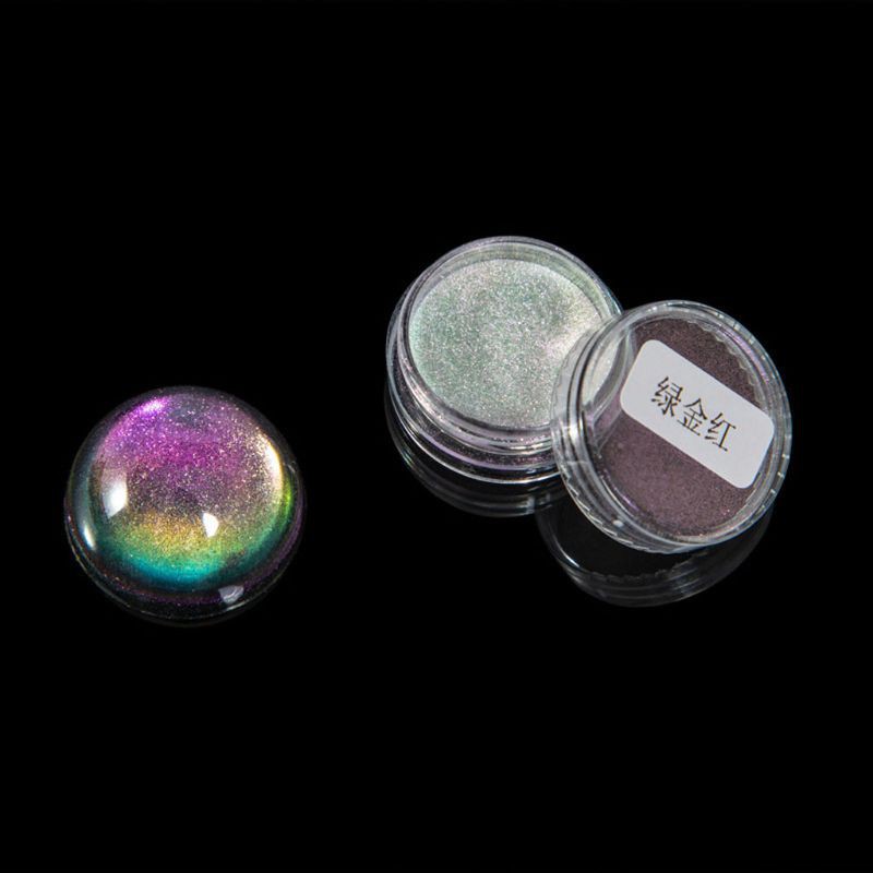 10ms Bột Resin Cầu Vồng 5 Màu