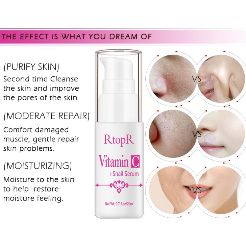 Tinh chất RTOPR vitamin C chiết xuất từ ốc sên làm trẻ hóa và săn chắc da mặt | BigBuy360 - bigbuy360.vn