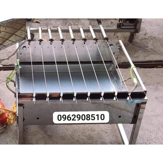 MÁY NƯỚNG THỊT 8 XIÊN INOX