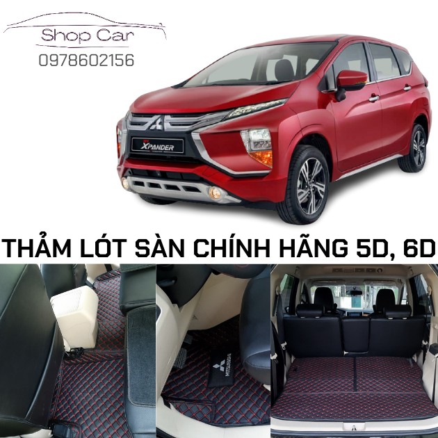 🥇Thảm Lót Sàn Ô Tô 5D, 6D Mitsubishi Xpander