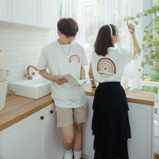 Áo đôi chất đẹp/ Áo đôi basic/ Áo đôi cotton 100%/ Áo đôi cute/ Rainbow 2