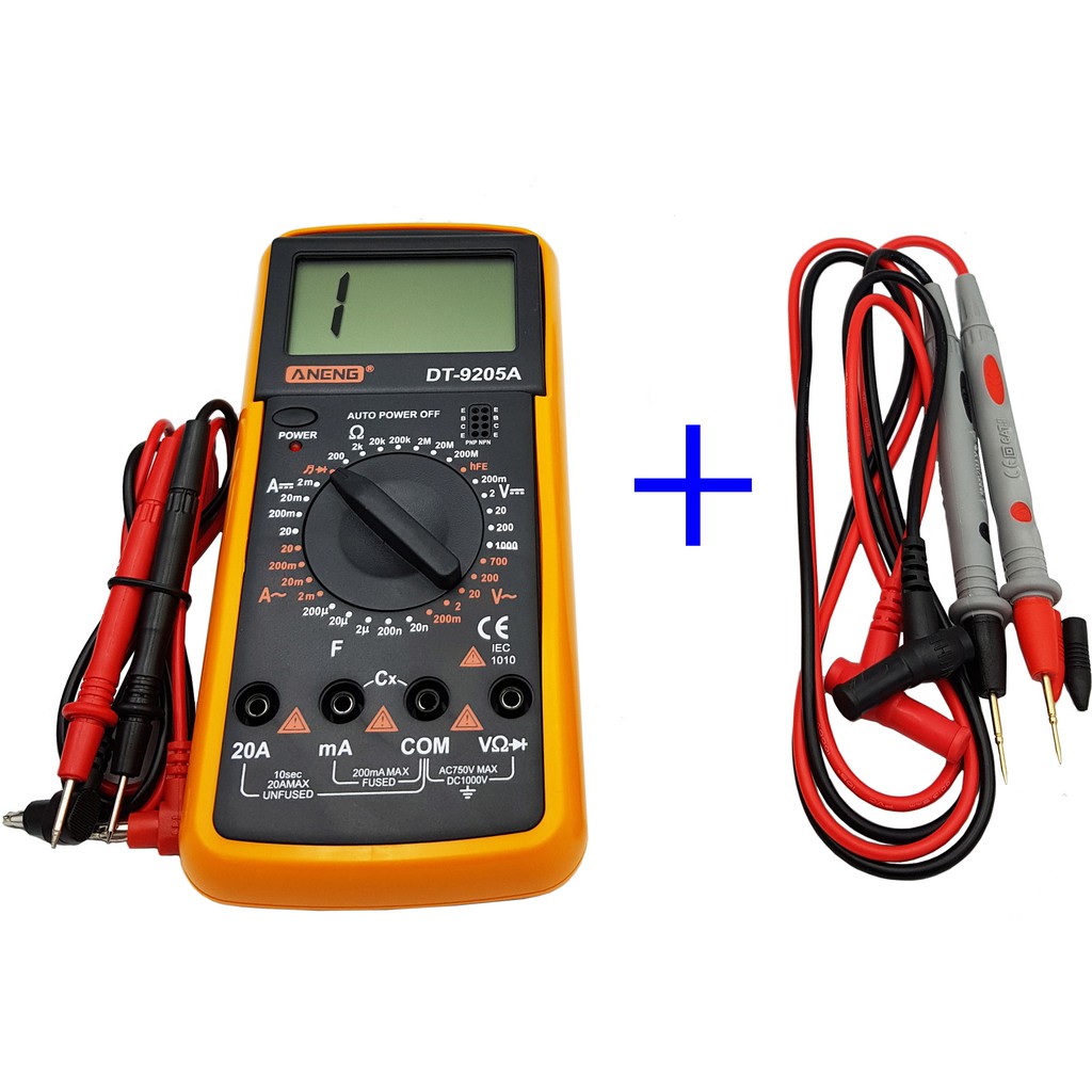 Đồng Hồ Đo Điện DT-9205A - J5SQ