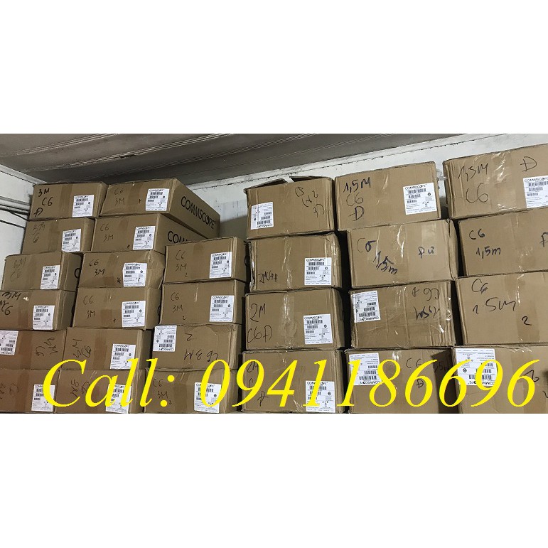 Dây nhảy patch Cord Cat6A CommScope 1,5m - 5m