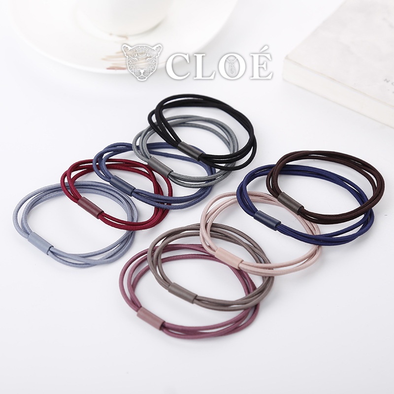 Dây cột tóc nữ đơn giản dễ thương phong cách Hàn Quốc phụ kiện tóc Cloe Accessories
