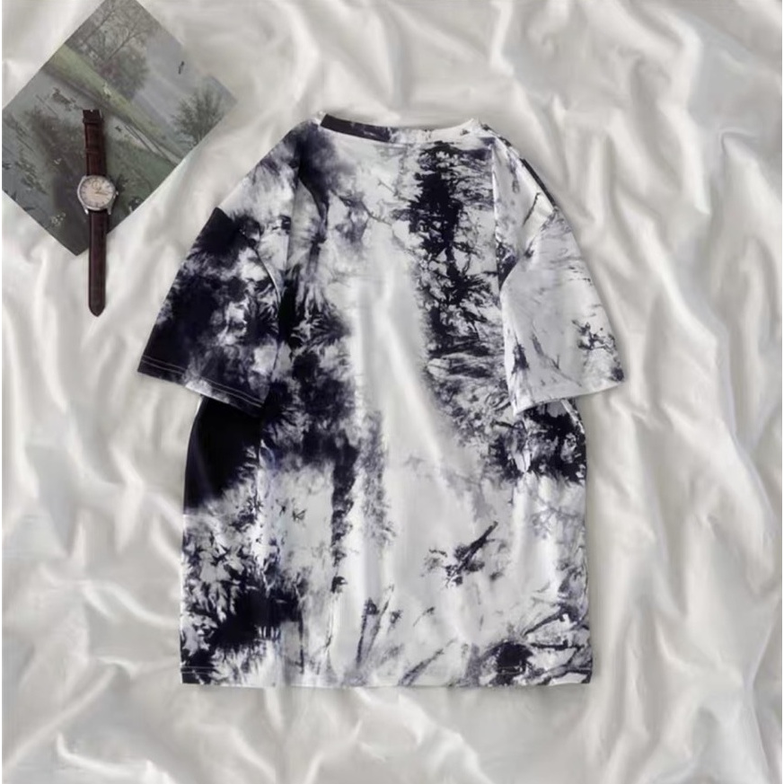 Áo Thun Tshirt Nữ Nam Unisex Chất Vải Thun Cotton Loang 3D Trơn WAT457CT