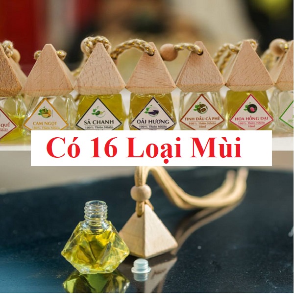 [Mã LIFEAU5SALE giảm 20k đơn 50k] Tinh Dầu Treo Xe Nguyên Chất 100% 16 Loại Mùi Tuỳ Chọn, Khử Mùi Ô Tô, Tủ Quần Áo