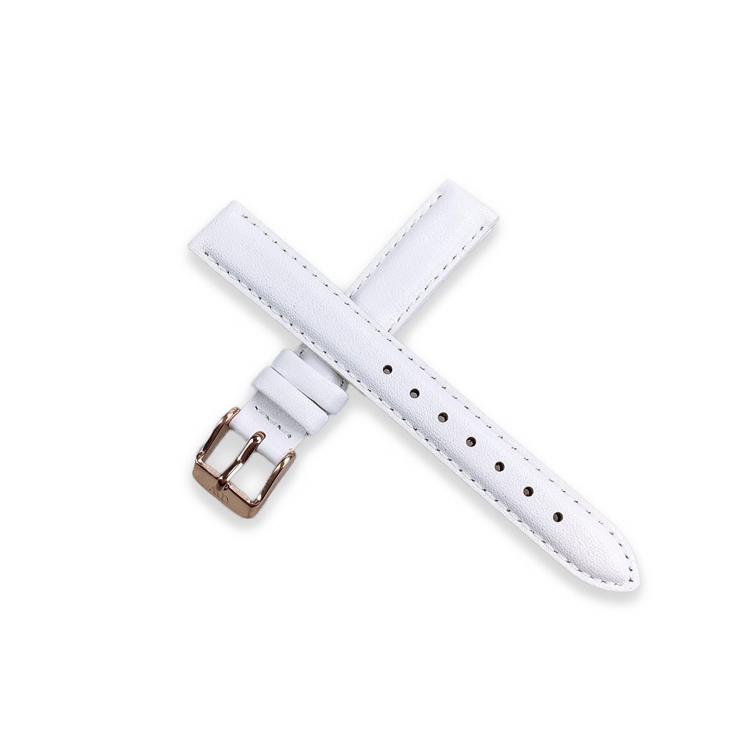 Dây da đồng hồ Daniel Wellington Classic Petite Bondi khóa vàng & bạc DW Strap