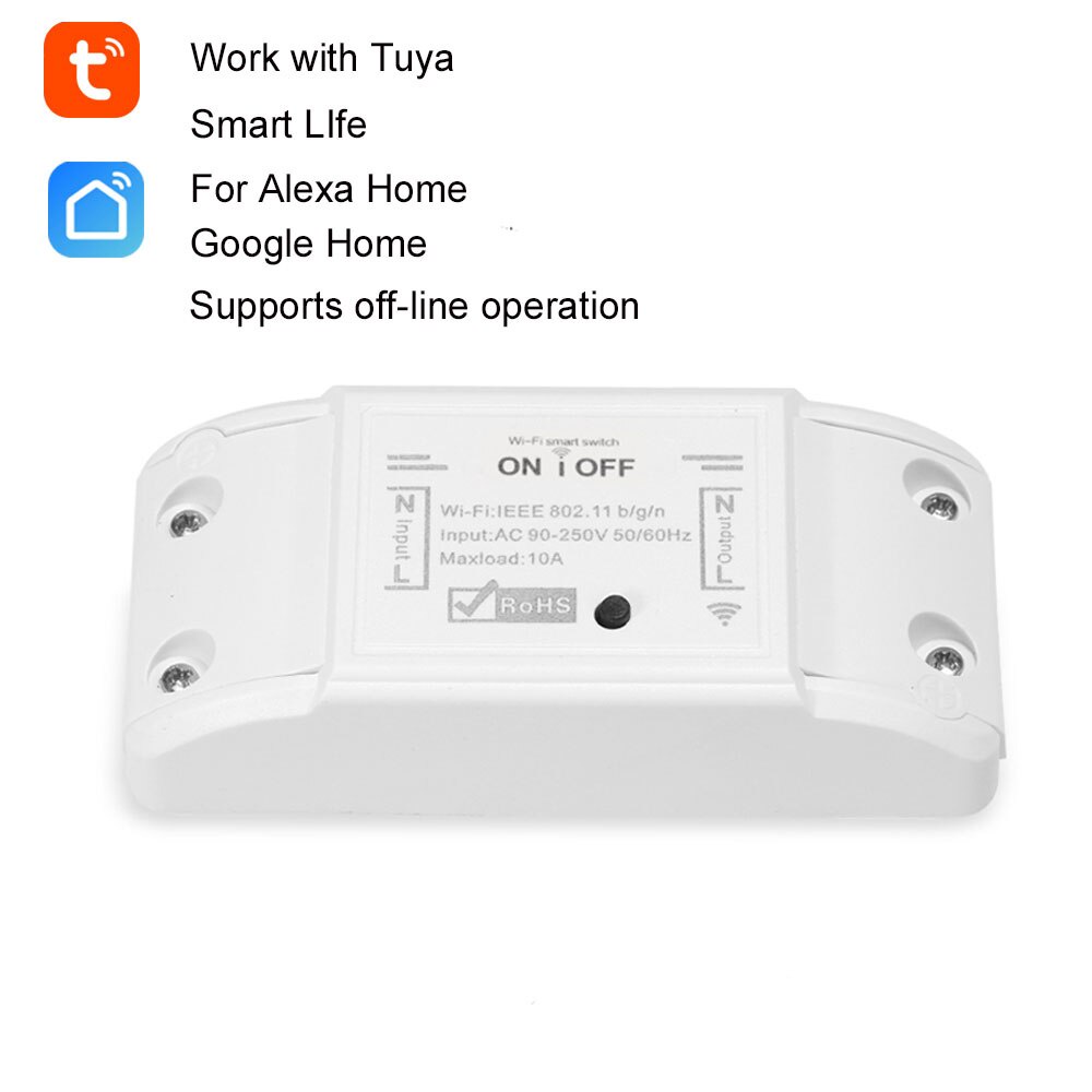 Công tắc điều khiển từ xa tuya basic, công tắc thông minh wifi tuya basic
