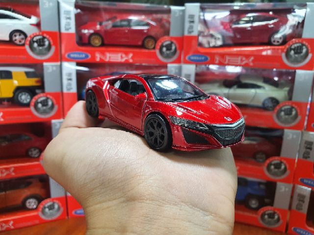 Xe mô hình Honda NSX 2015 WELLY 1:36 (Đỏ)