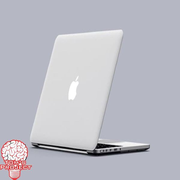 Miếng Dán Trang Trí Laptop / Macbook Họa Tiết Logo Đơn Giản Xinh Xắn