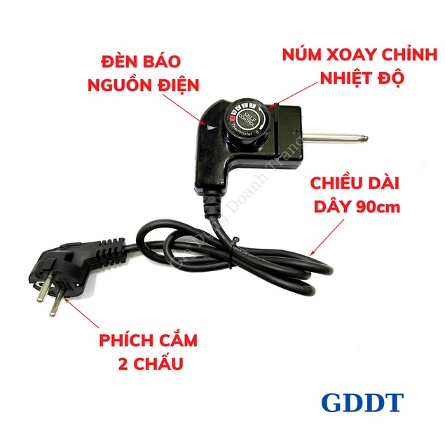 Dây cắm nguồn nồi lẩu bếp nướng chảo điện loại tốt phích cắm 2 chấu