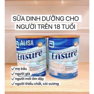 Sữa ensure Úc 850gr(date xa-có ship hỏa tốc)